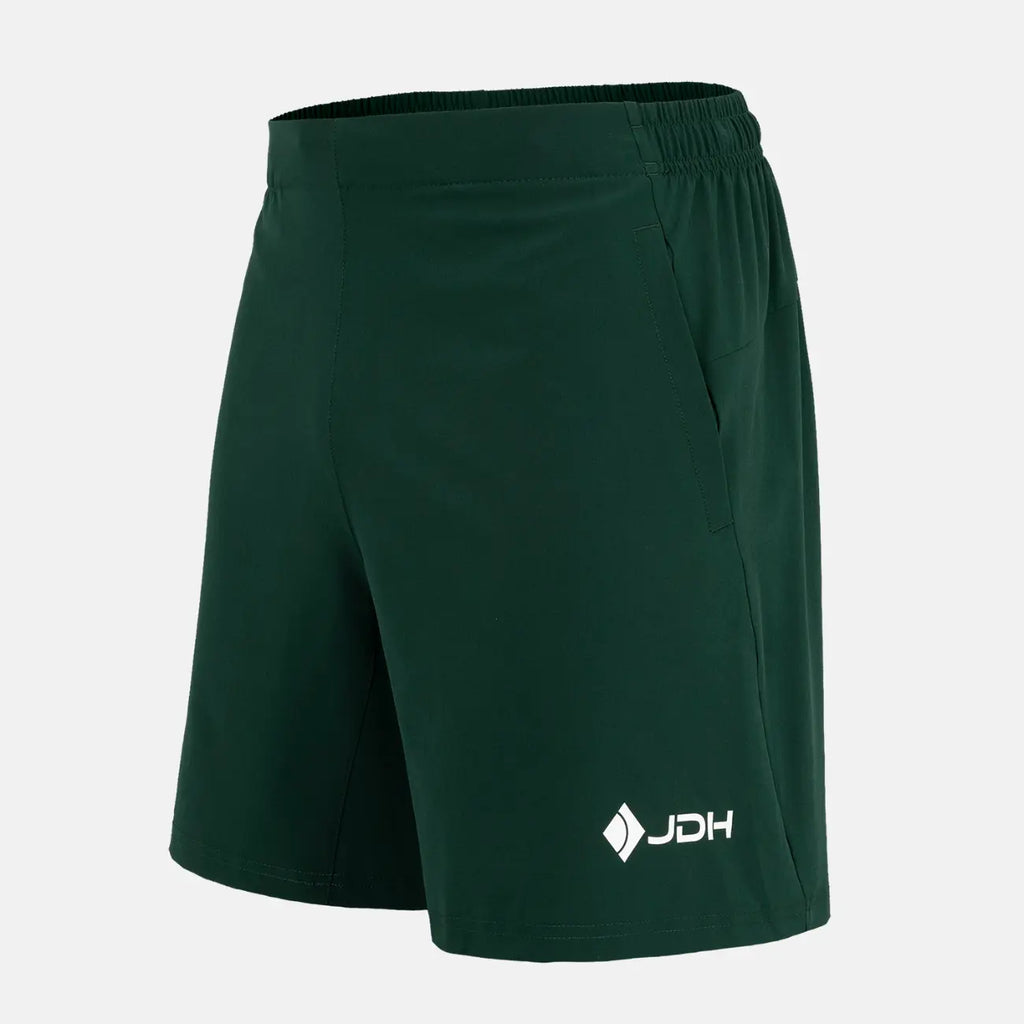 Pantalones cortos pro JDH Carbon para chicos - Verde oscuro