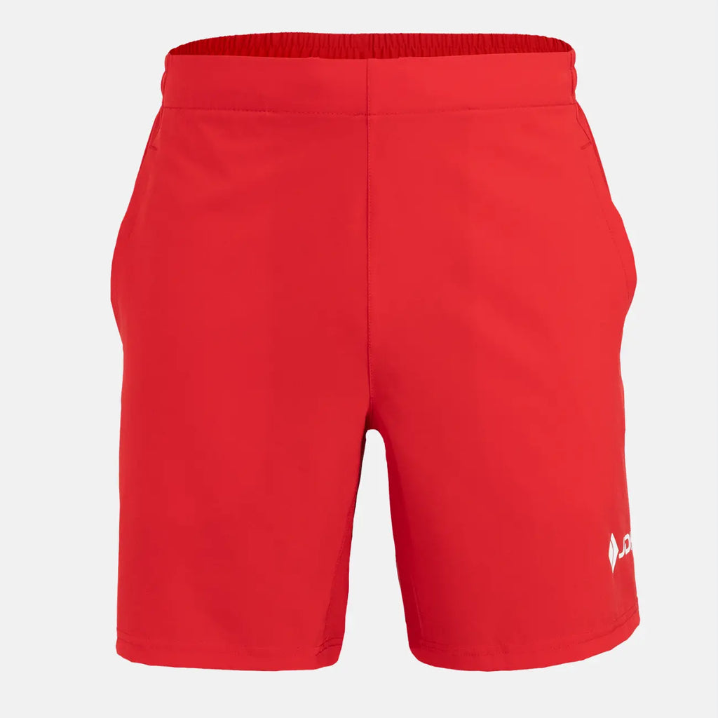 Pantalones cortos pro JDH Carbon para chicos - Rojo
