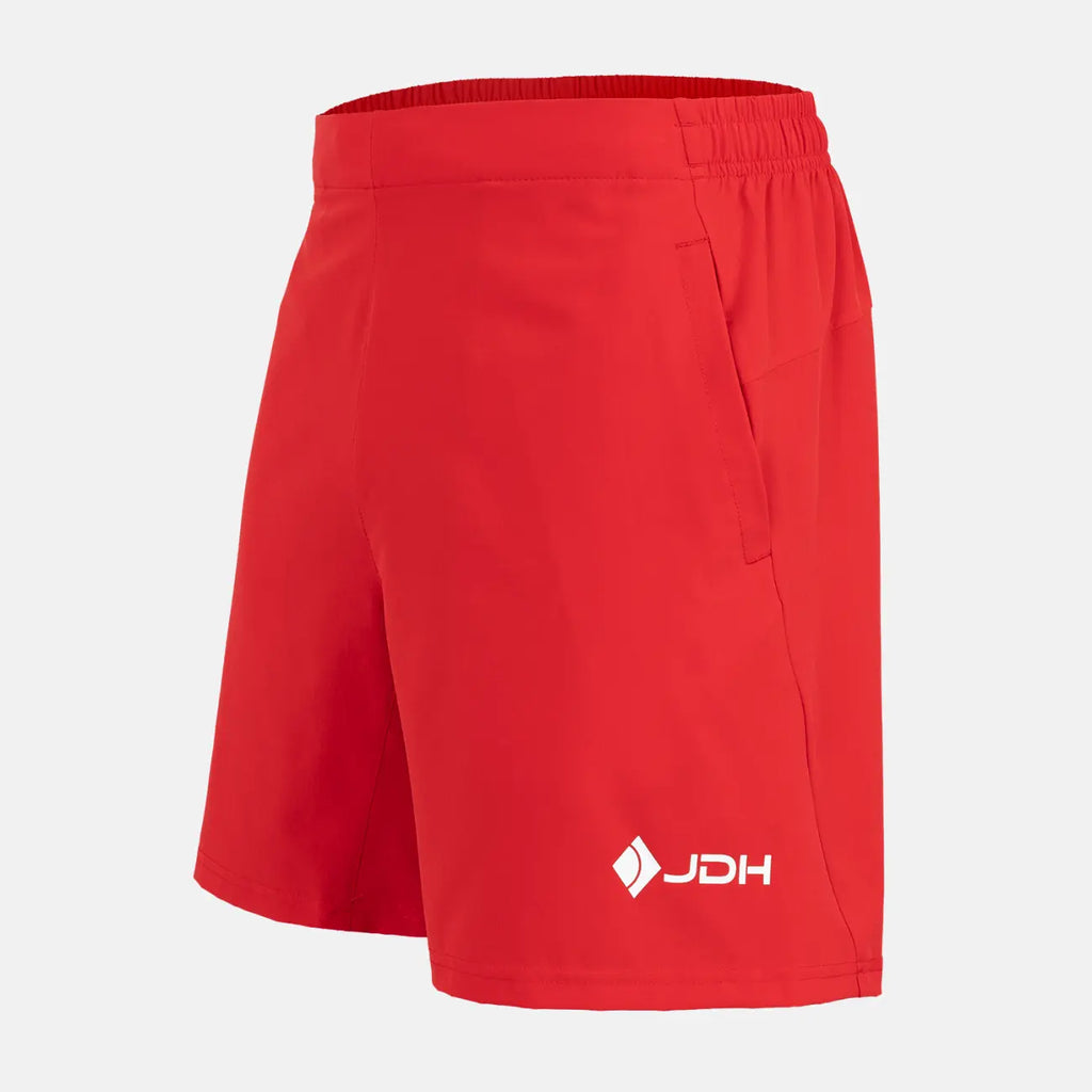 Pantalones cortos pro JDH Carbon para chicos - Rojo