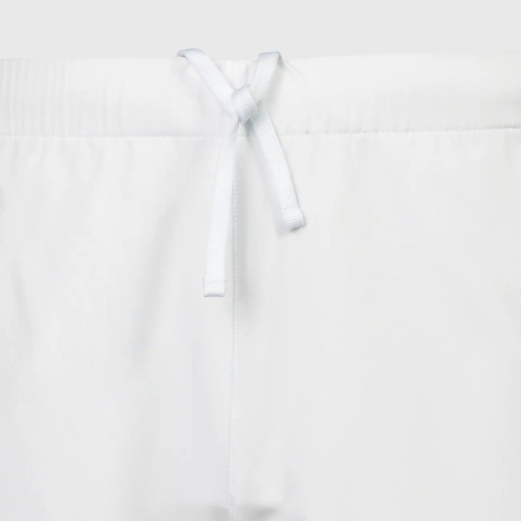 Pantalones cortos pro JDH Carbon para chicos - Blanco