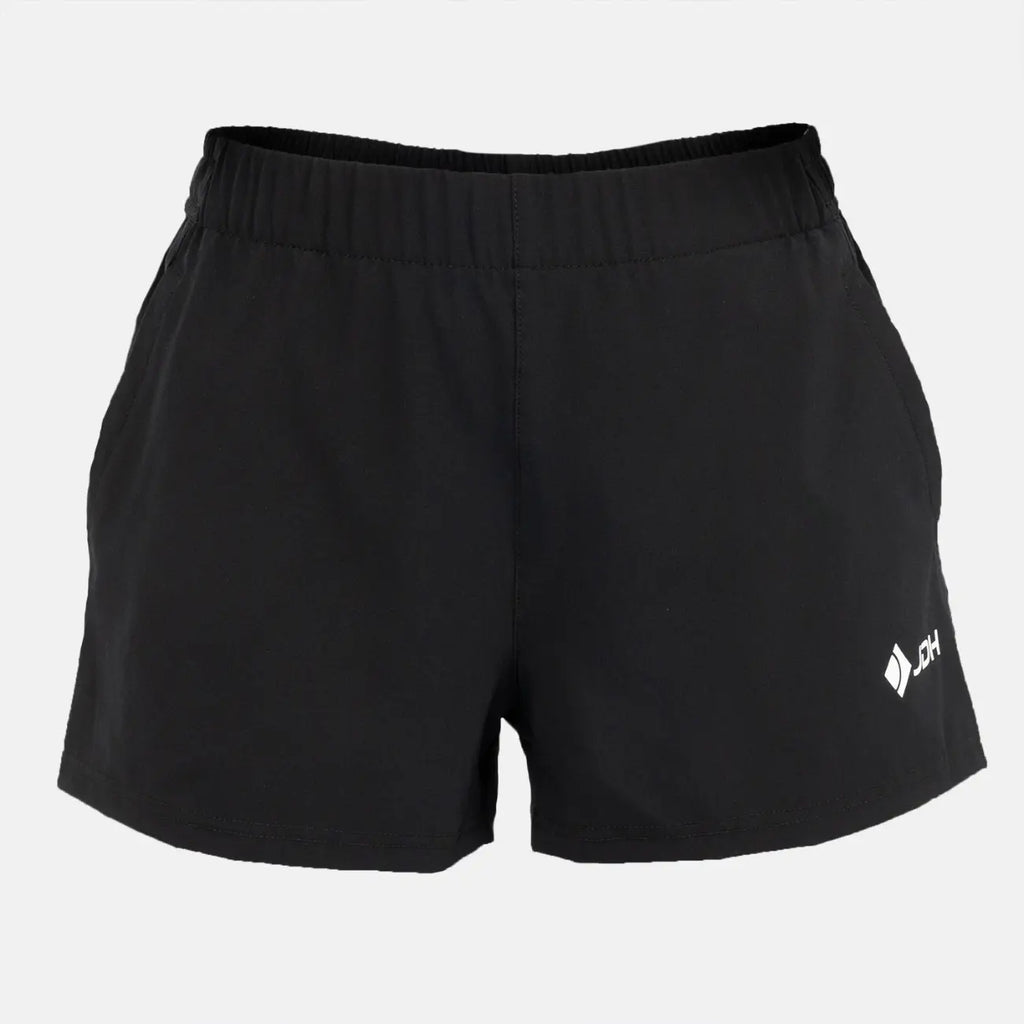 JDH Carbon pantalón corto pro para niñas - Negro
