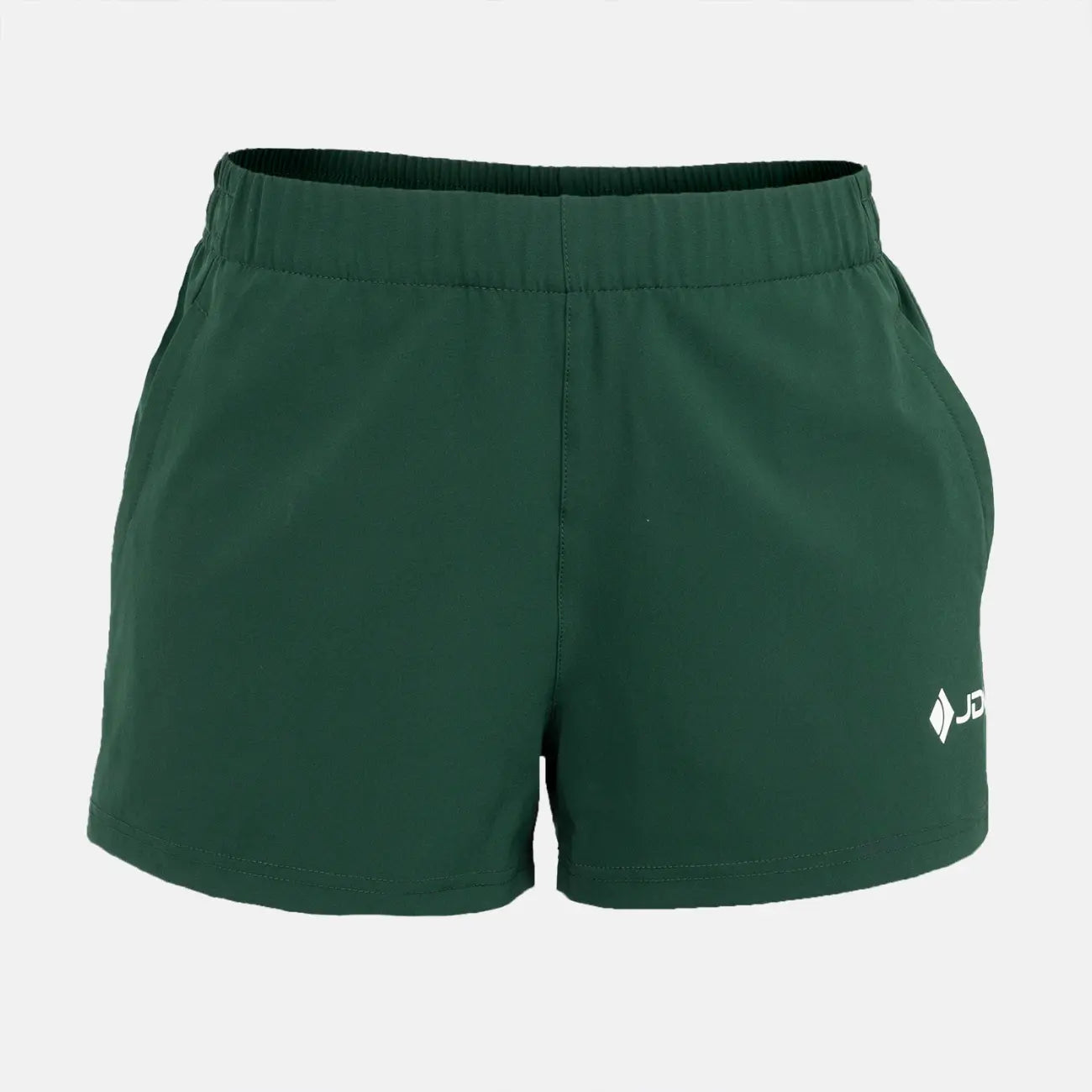 Pantalones cortos pro JDH Carbon para chicas - Verde oscuro