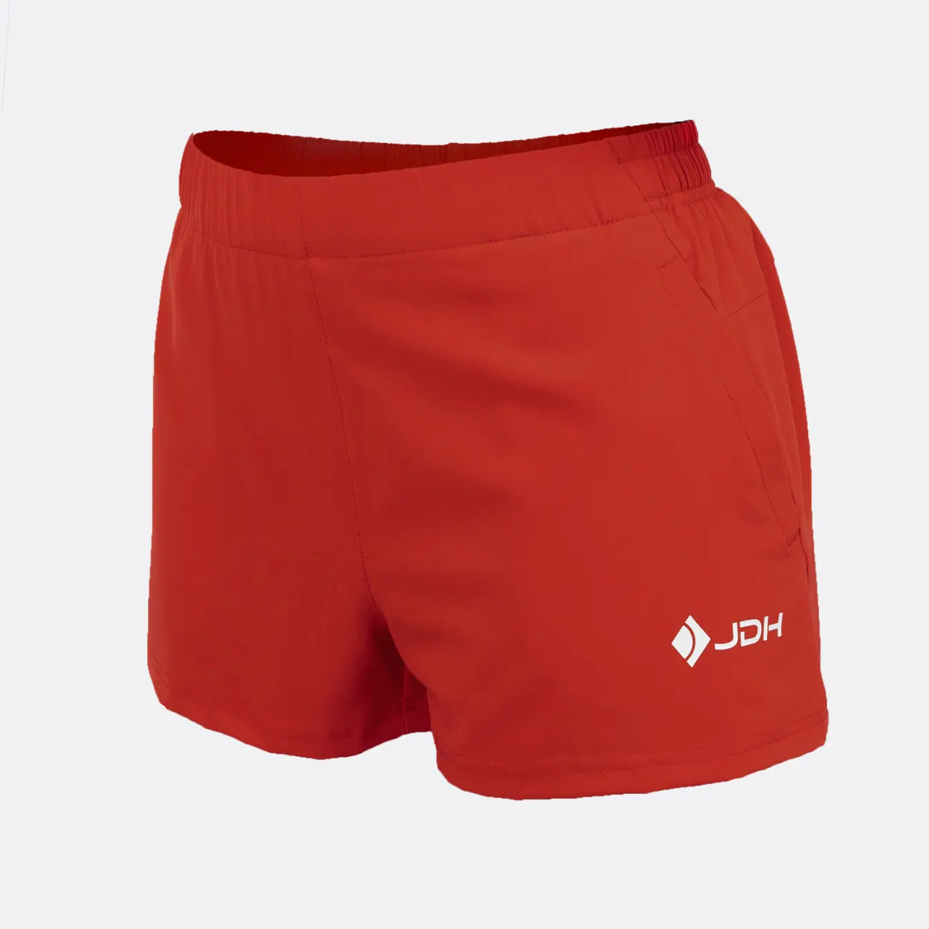 Pantalones cortos pro JDH Carbon para chicas - Rojo