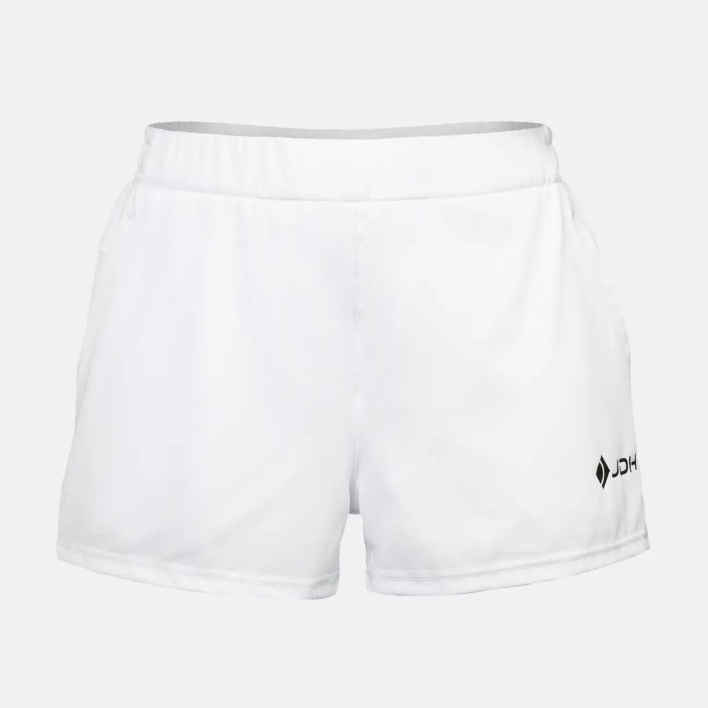 JDH Carbon pantalón corto pro para niñas - Blanco