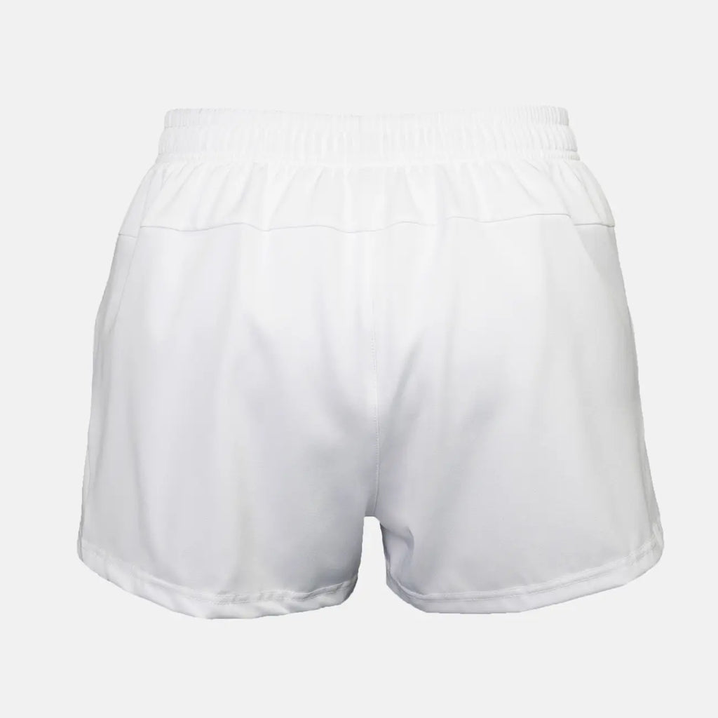 JDH Carbon pantalón corto pro para niñas - Blanco