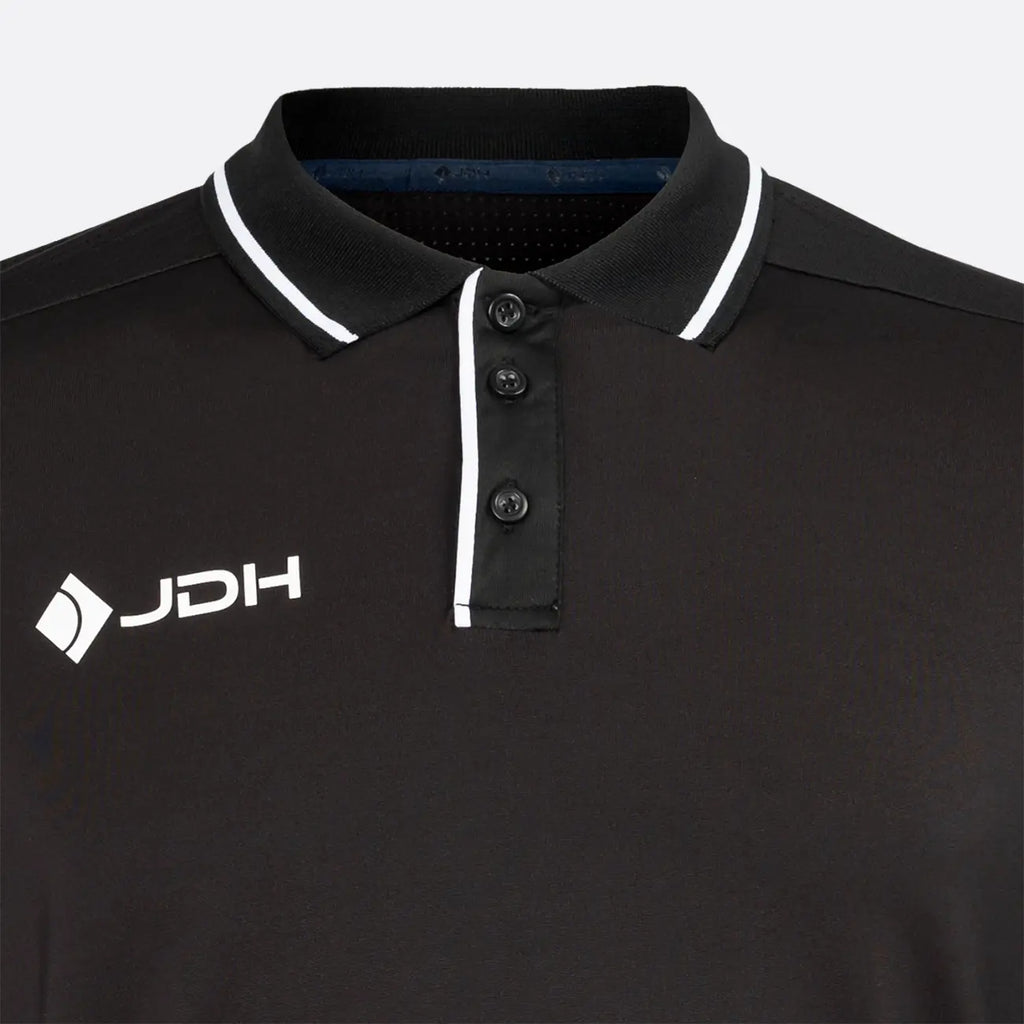 JDH Carbon polo pro para hombre - Negro
