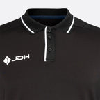 JDH Carbon polo pro para hombre - Negro