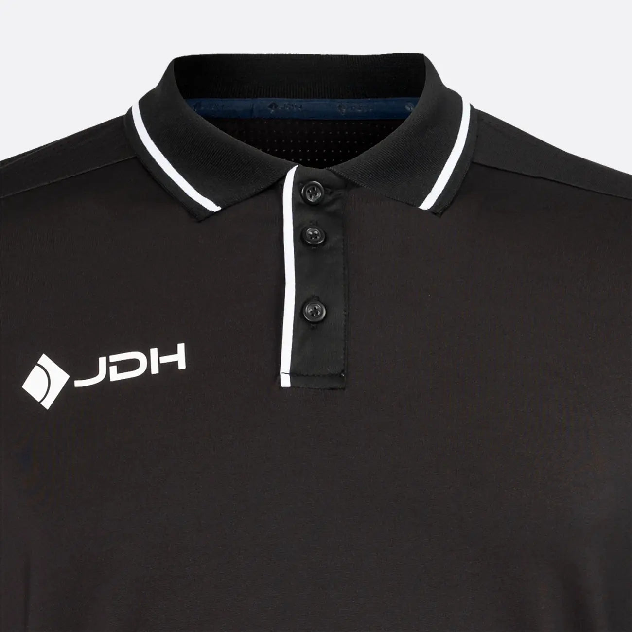 JDH Carbon polo pro para hombre - Negro
