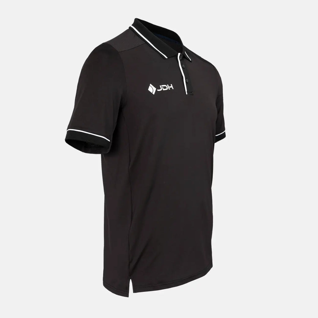JDH Carbon polo pro para hombre - Negro