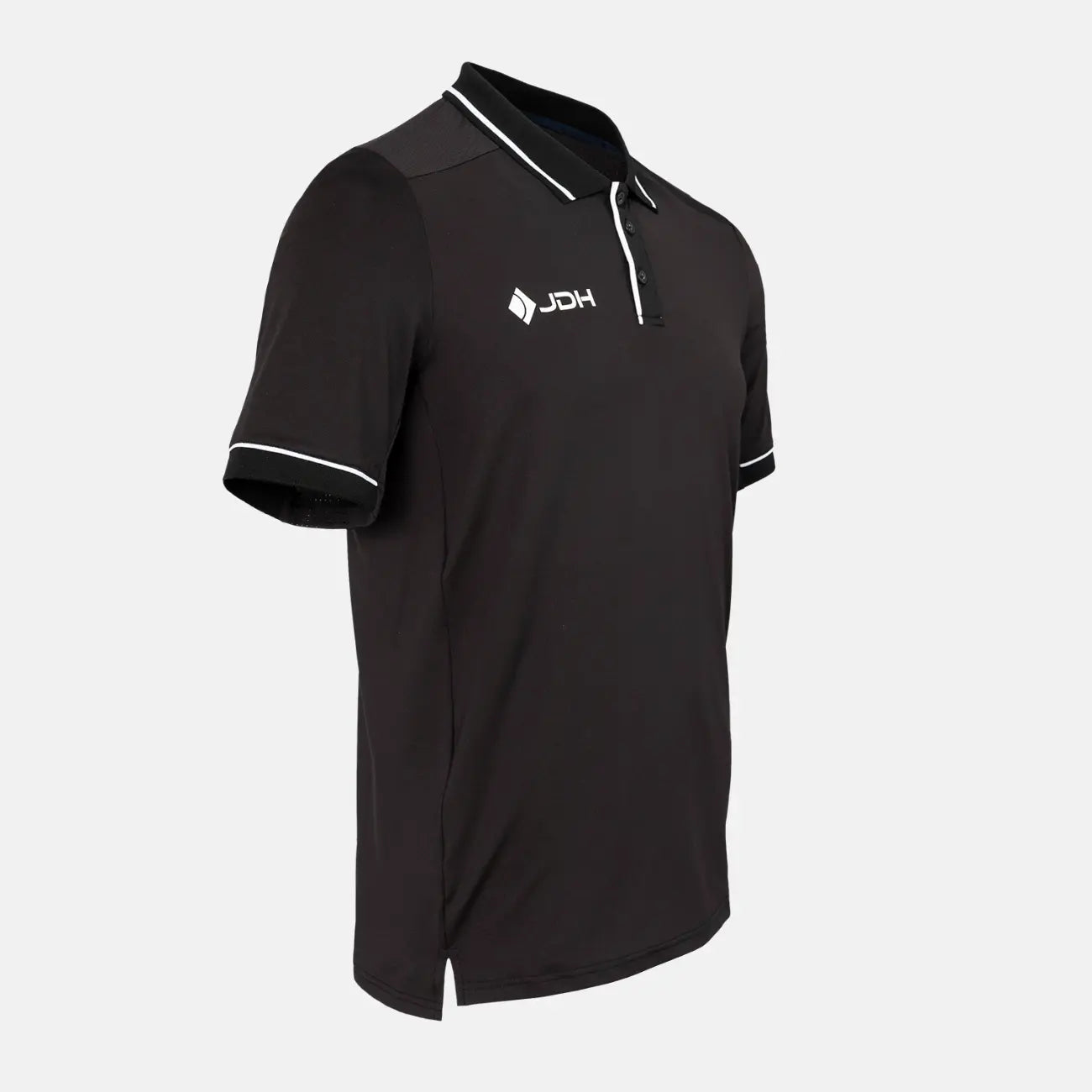 JDH Carbon polo pro para hombre - Negro
