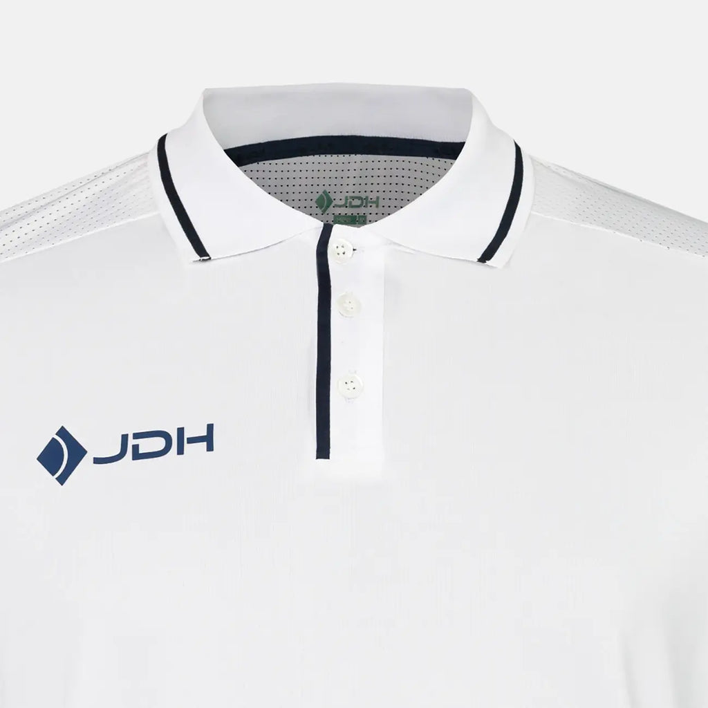 JDH Carbon polo pro para niños - Blanco