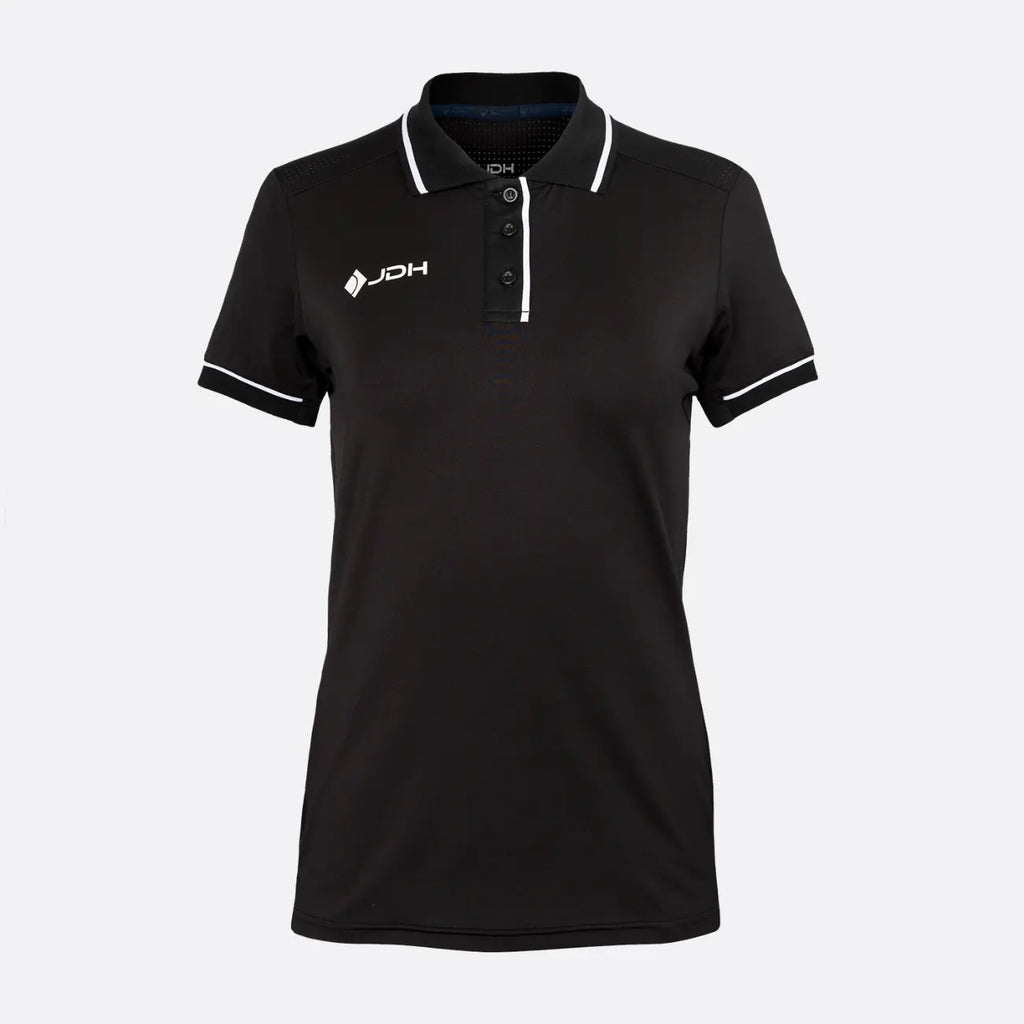 JDH Carbon polo pro para mujer - Negro