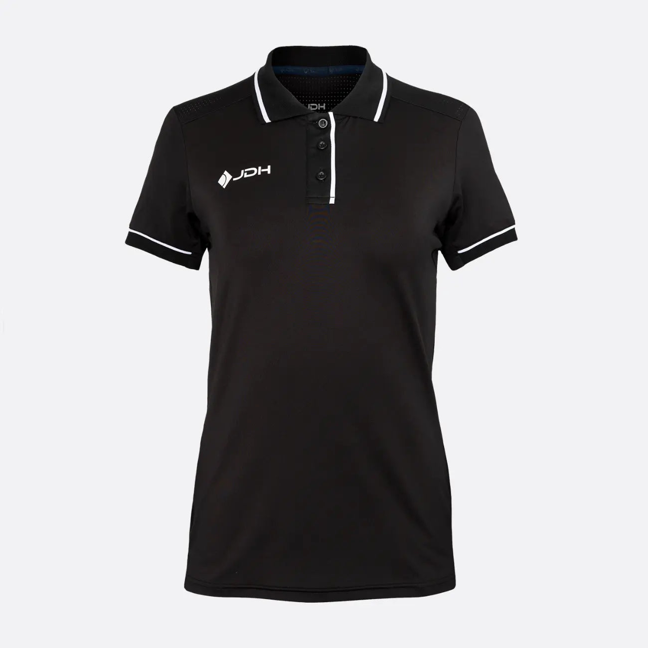 JDH Carbon polo pro para mujer - Negro
