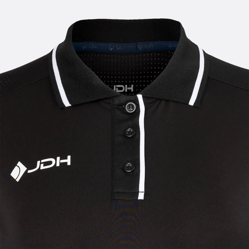 JDH Carbon polo pro para mujer - Negro