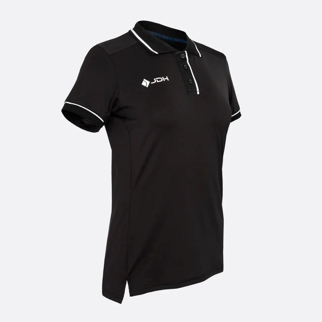 JDH Carbon polo pro para mujer - Negro
