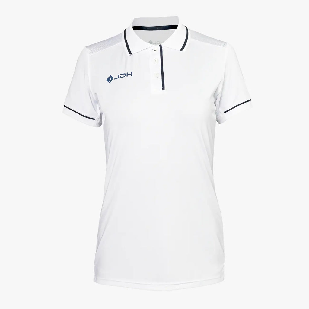JDH Carbon polo pro para mujer - Blanco
