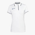 JDH Carbon polo pro para mujer - Blanco