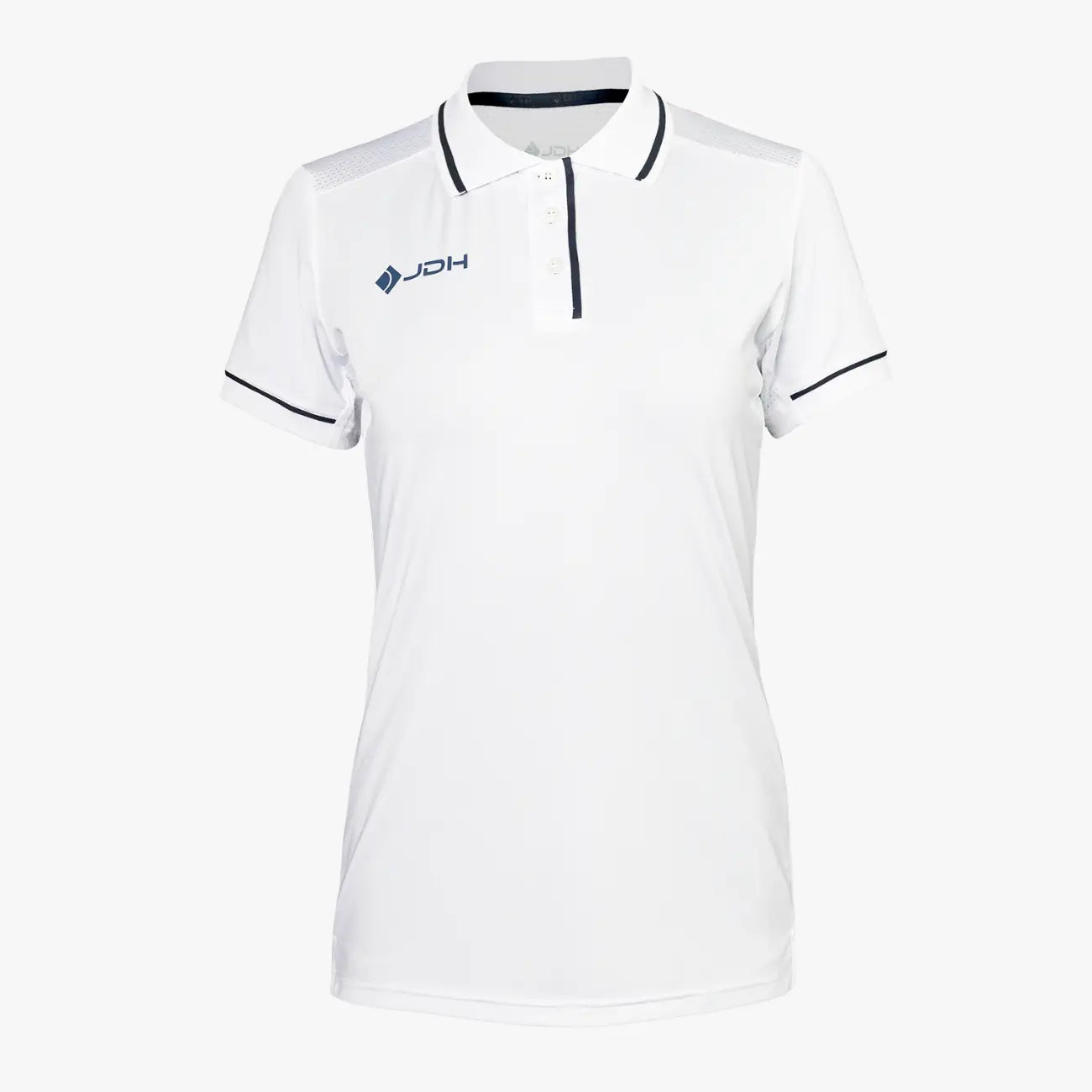 JDH Carbon polo pro para mujer - Blanco