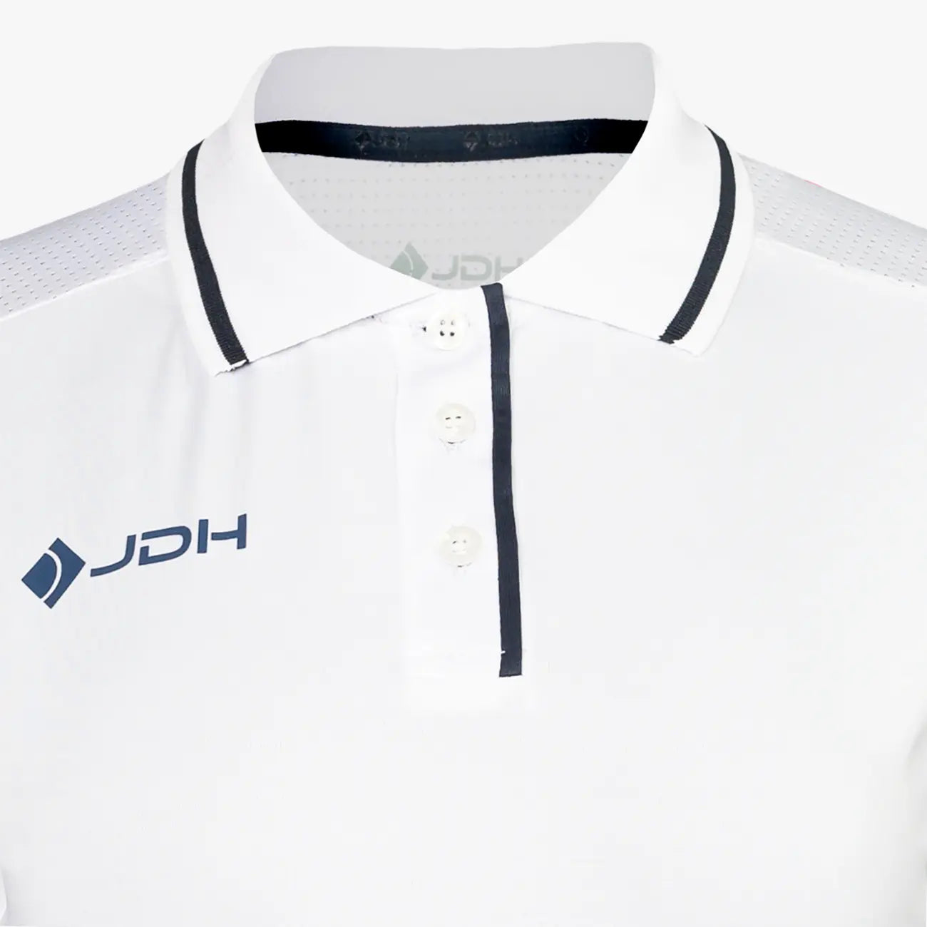 JDH Carbon polo pro para mujer - Blanco
