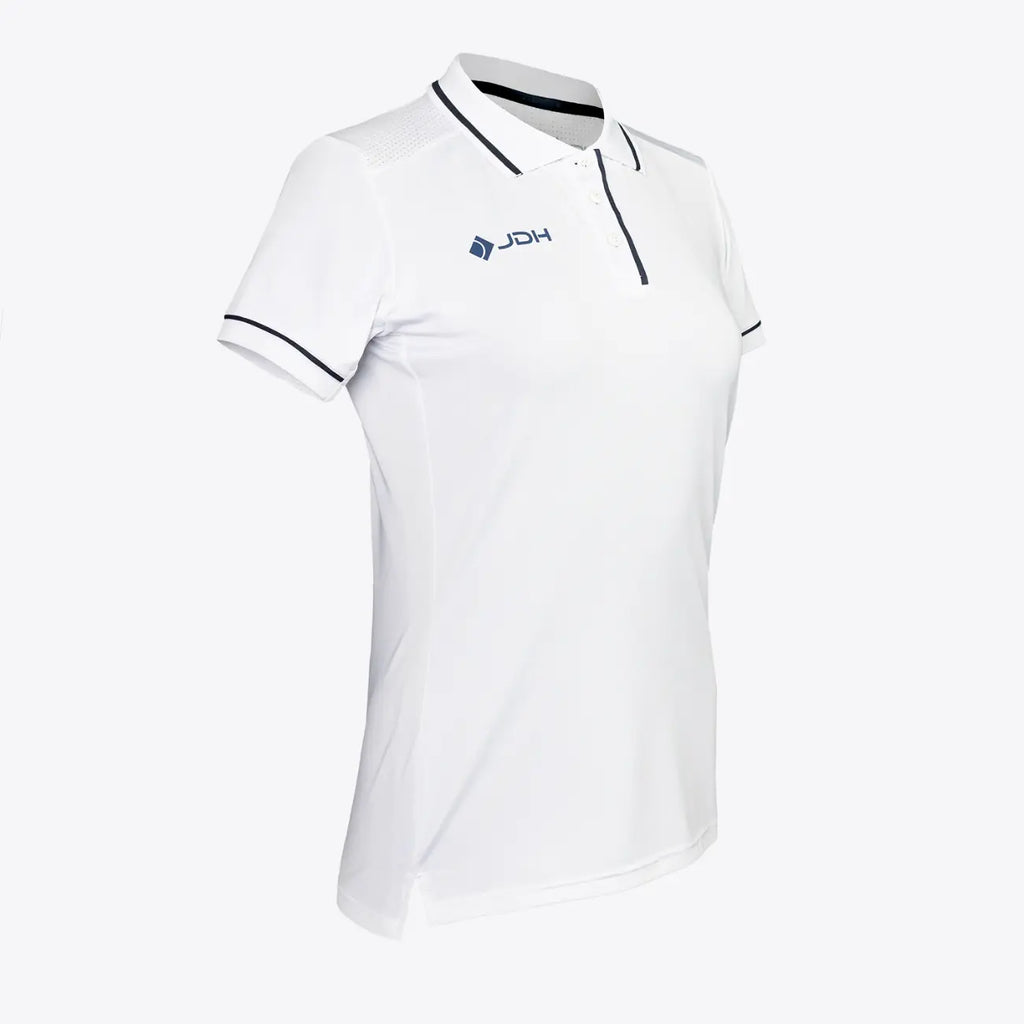JDH Carbon polo pro para mujer - Blanco