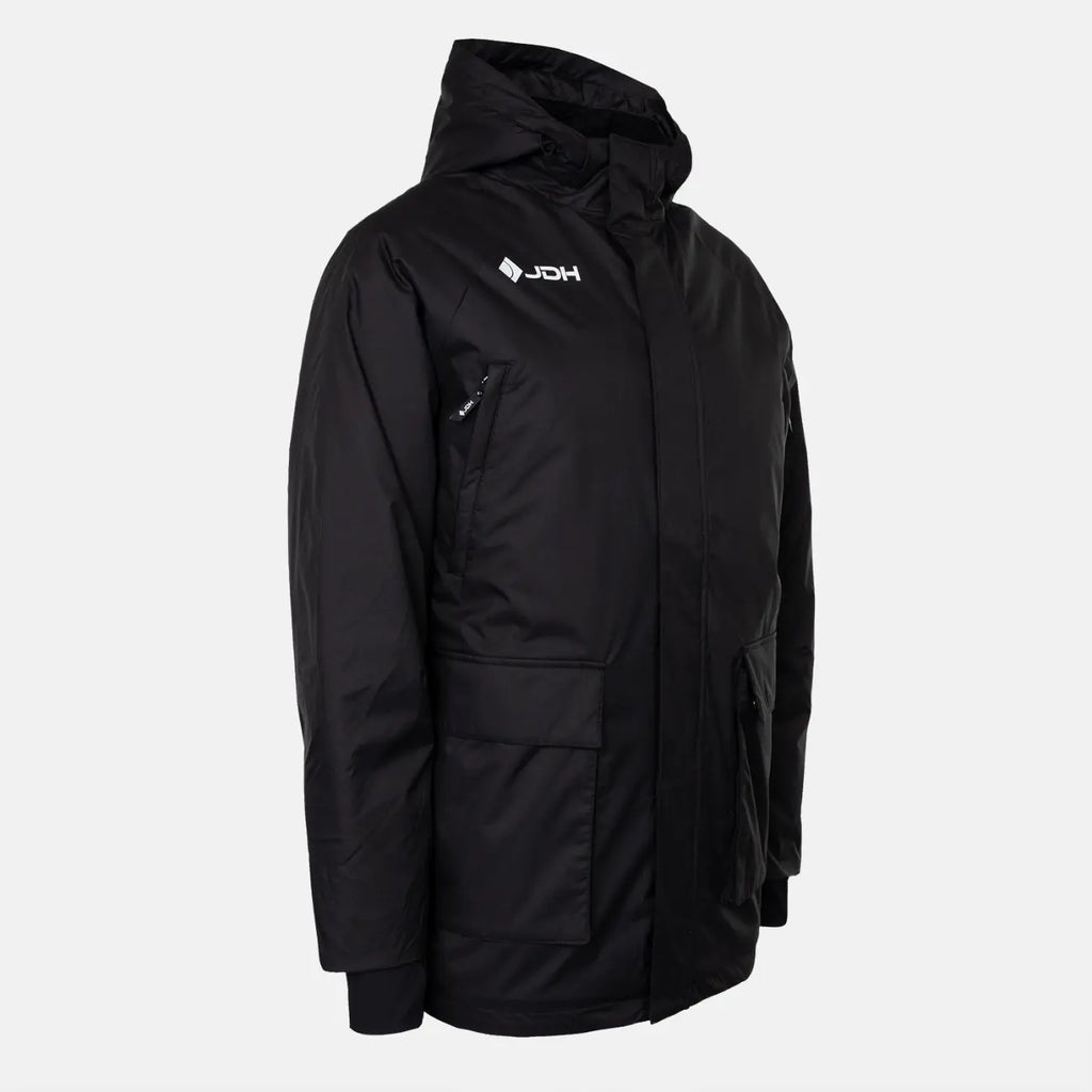 JDH Carbon chaqueta acolchada para hombre - Negro