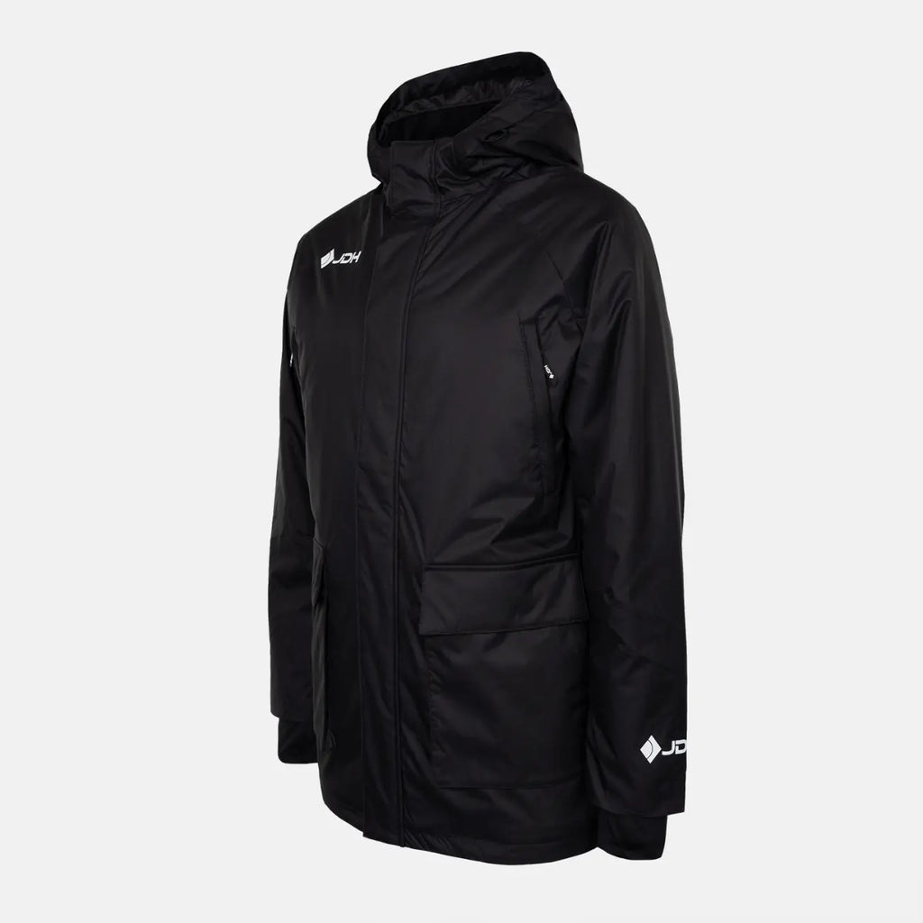 JDH Carbon chaqueta acolchada para hombre - Negro