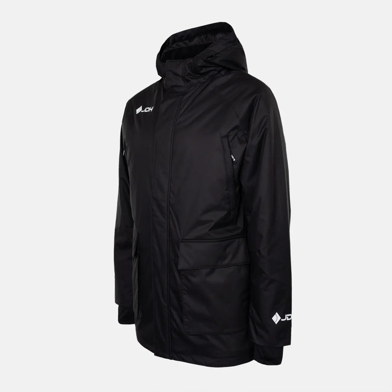 JDH Carbon chaqueta acolchada para hombre - Negro