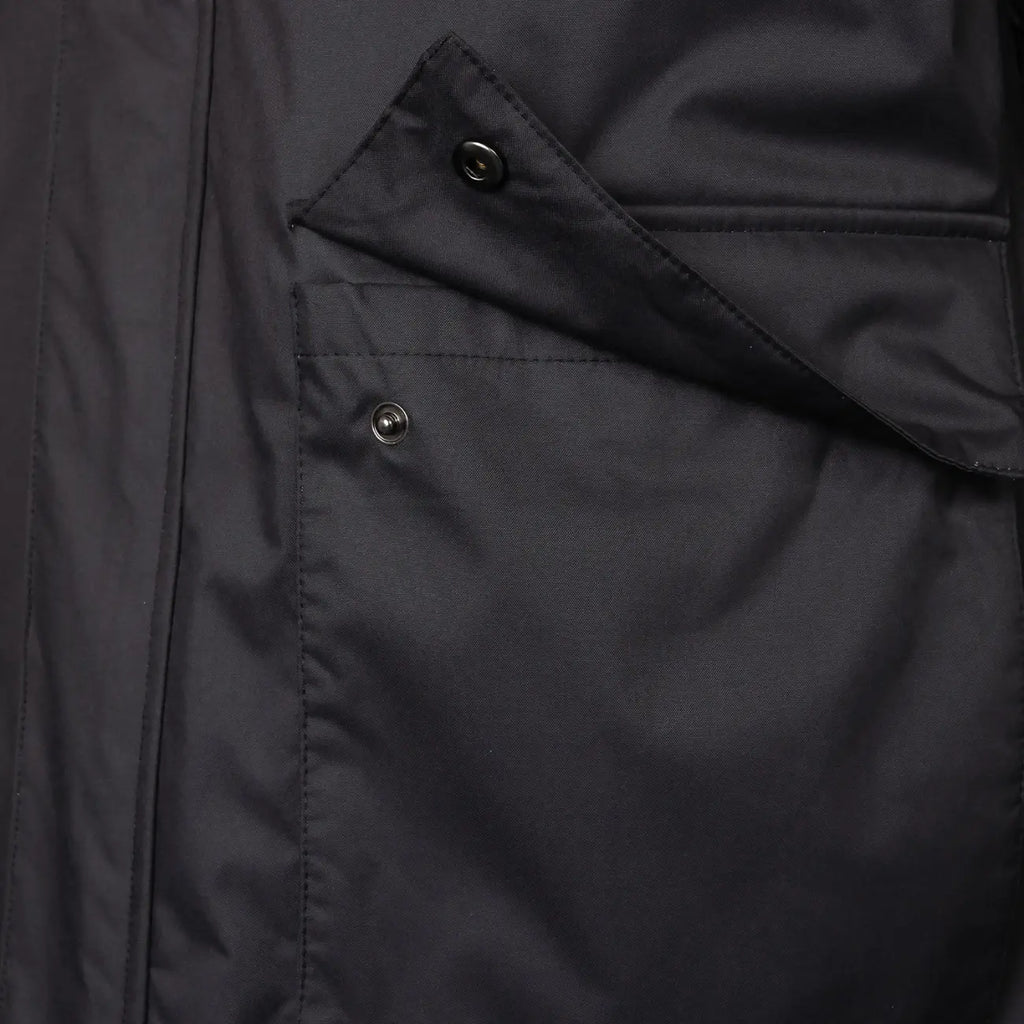 JDH Carbon chaqueta acolchada para hombre - Negro