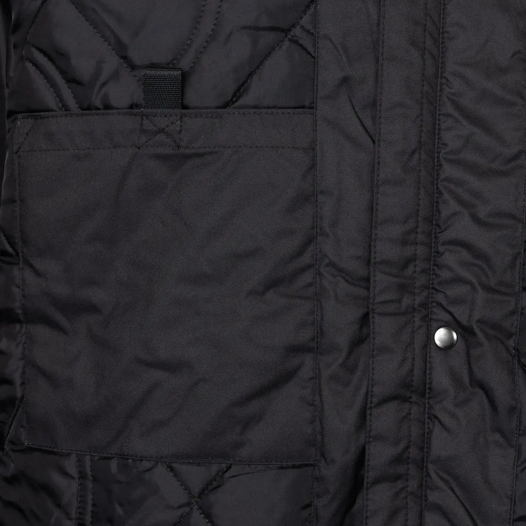 JDH Carbon chaqueta acolchada para hombre - Negro