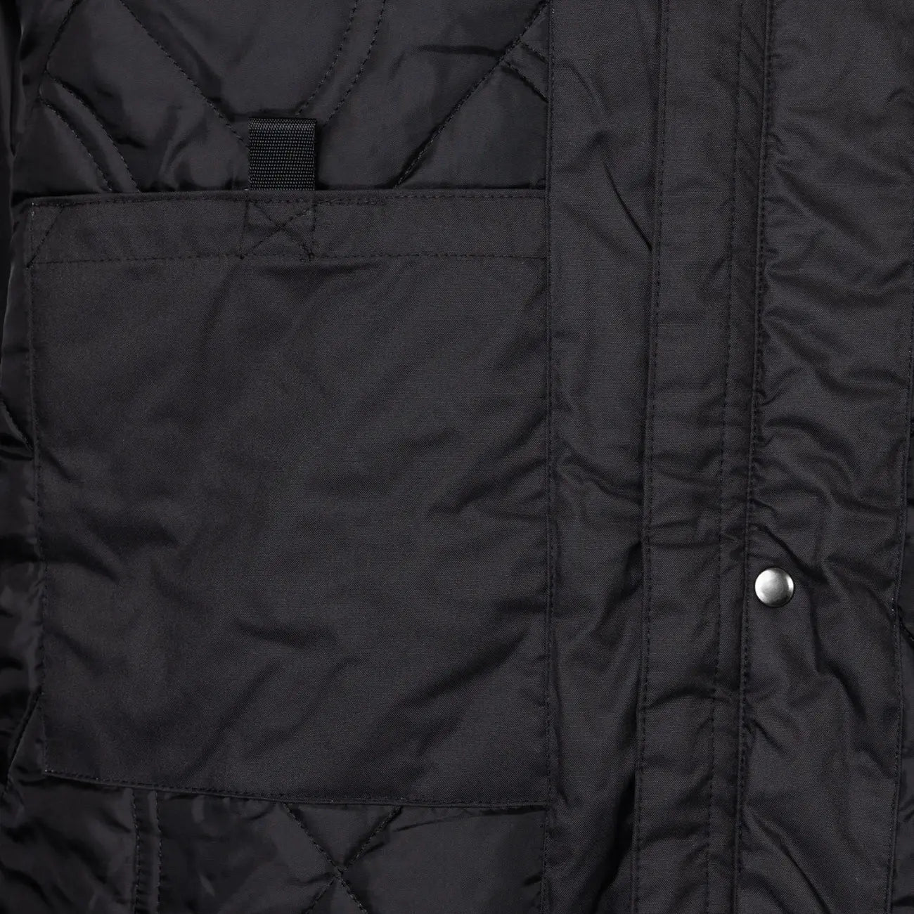JDH Carbon chaqueta acolchada para hombre - Negro