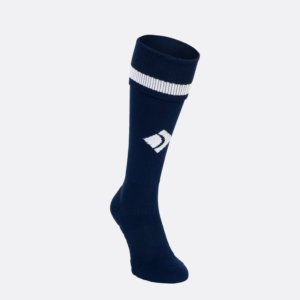 JDH Carbon calcetín hasta la rodilla - Azul Marino