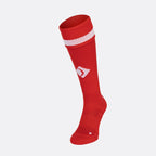 JDH Carbon calcetín hasta la rodilla - Rojo