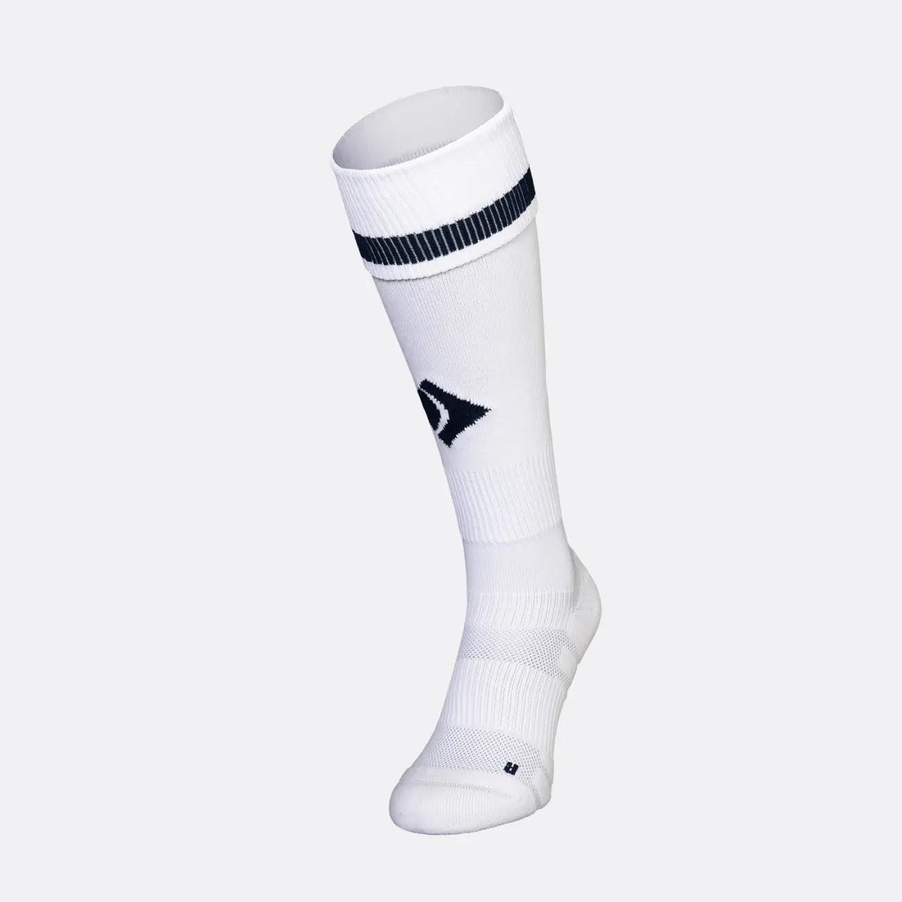 JDH Carbon calcetín hasta la rodilla - Blanco