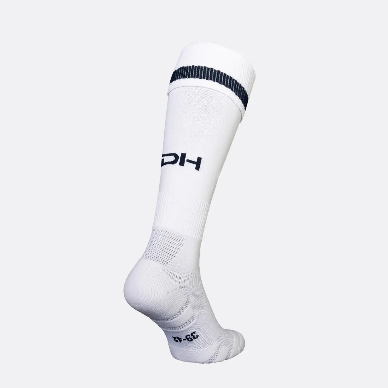 JDH Carbon calcetín hasta la rodilla - Blanco