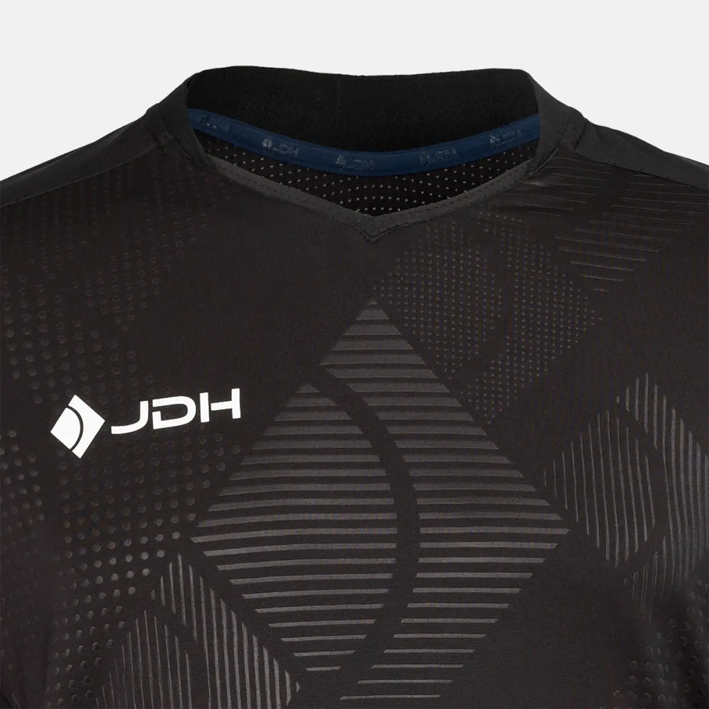 JDH Carbon camiseta profesional para hombre - Negro
