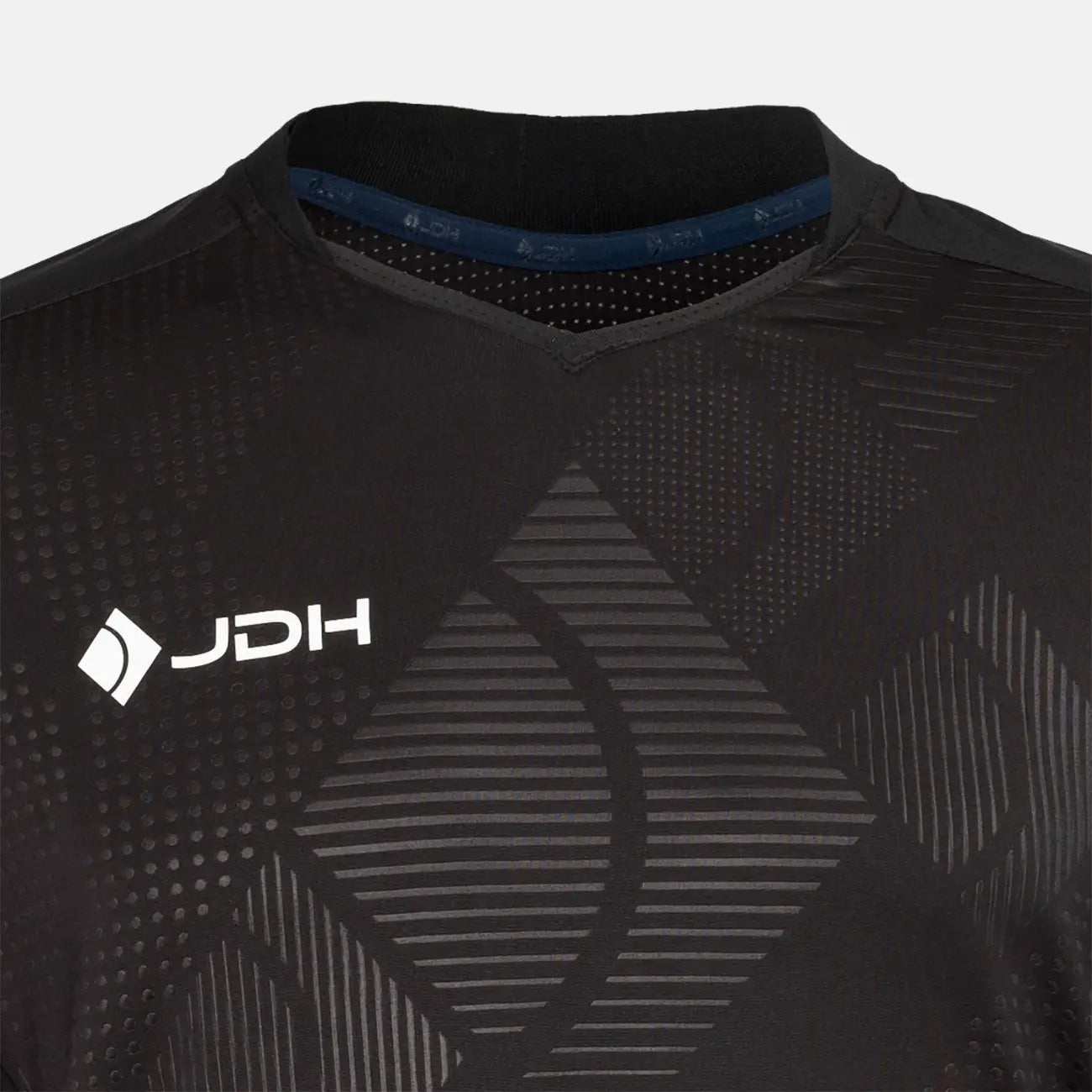 JDH Carbon camiseta profesional para hombre - Negro