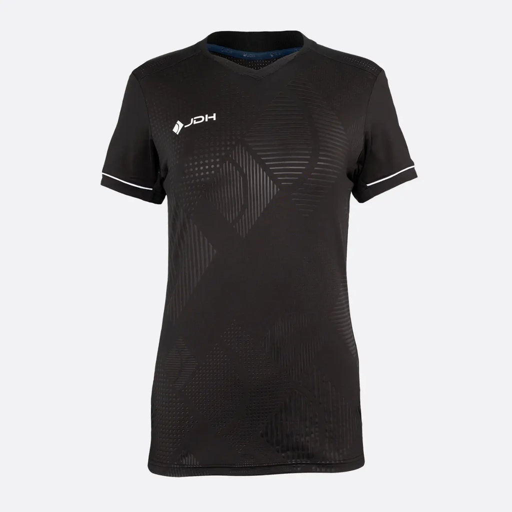 JDH Carbon camiseta profesional para mujer - Negro