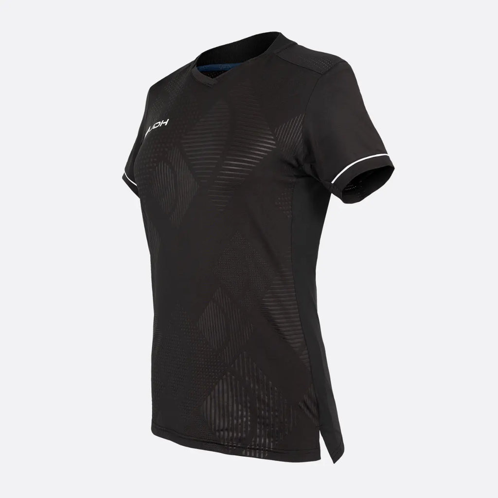 JDH Carbon camiseta profesional para mujer - Negro