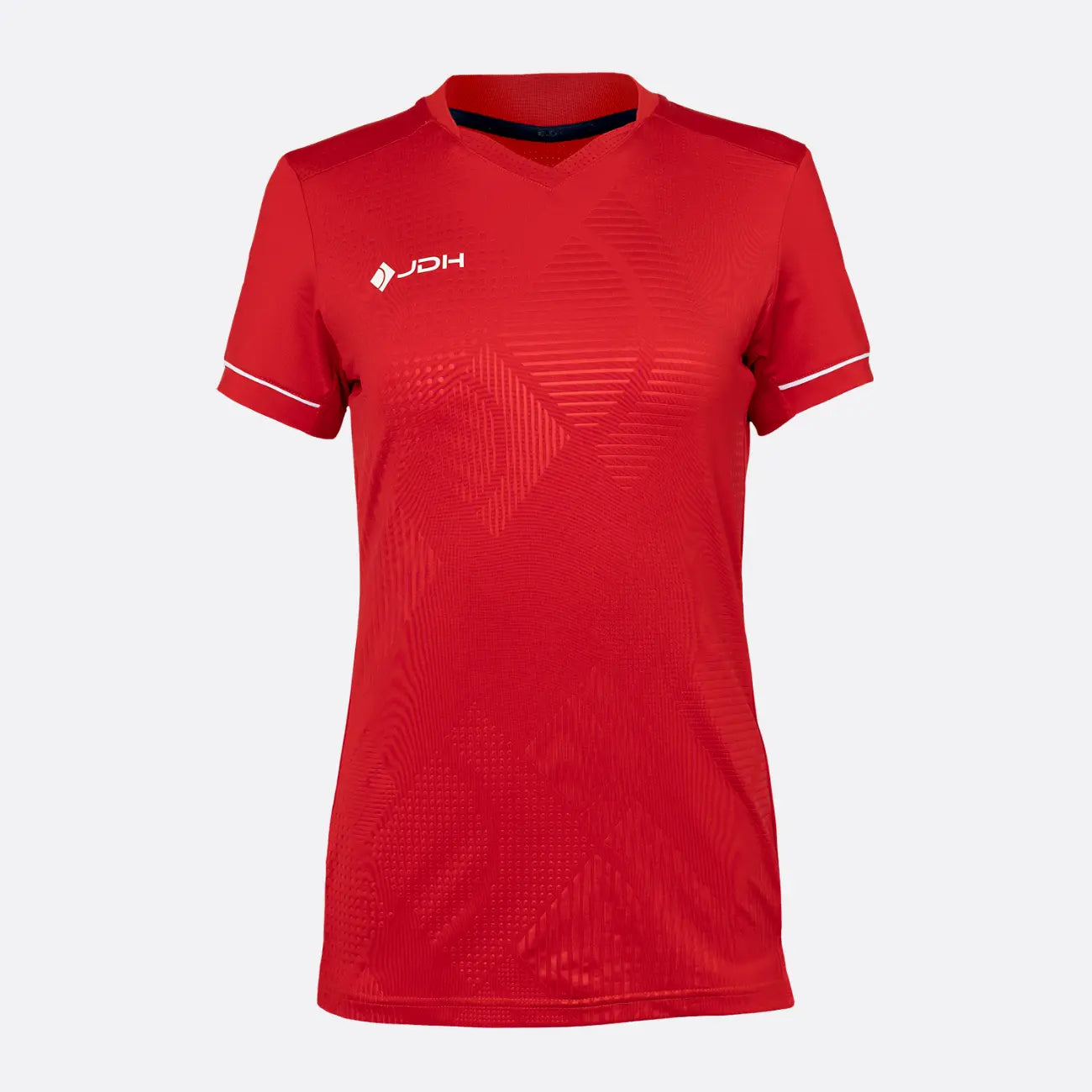JDH Carbon camiseta profesional para mujer - Rojo