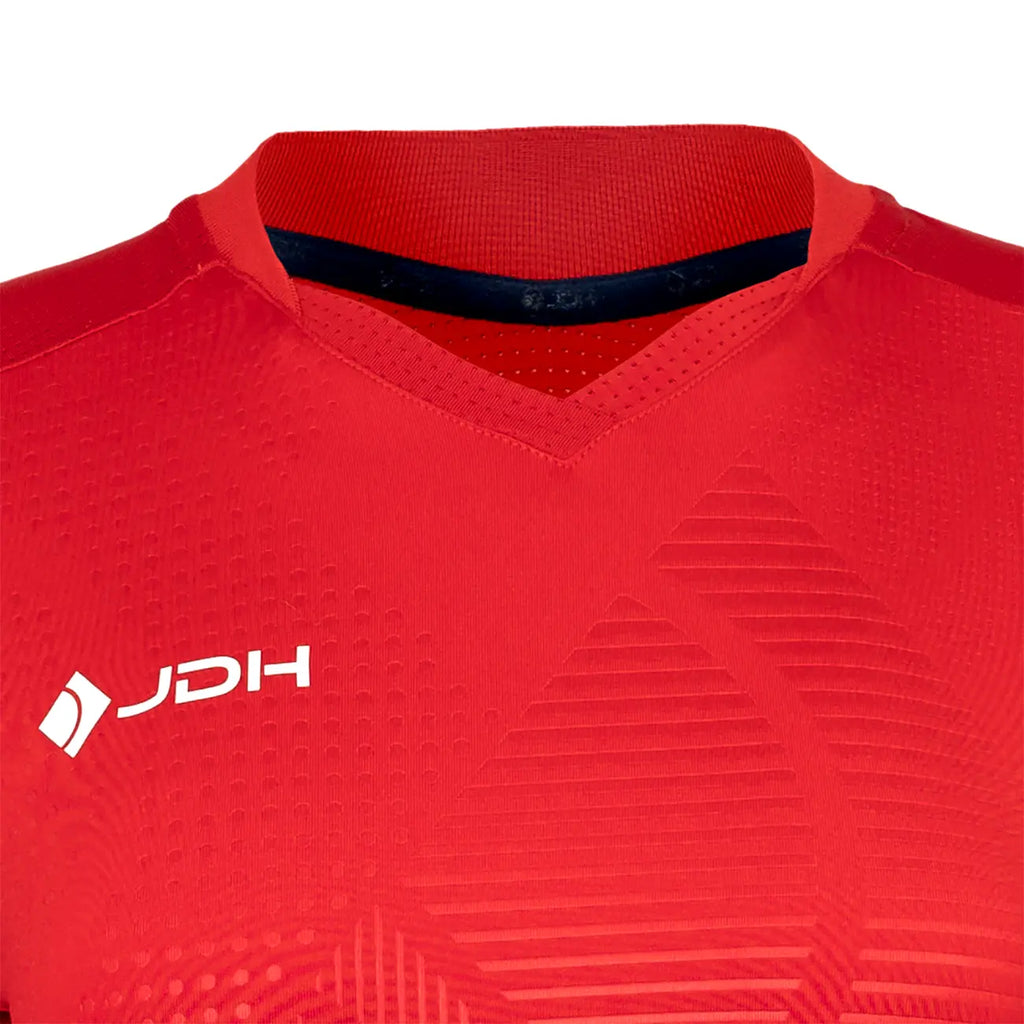 JDH Carbon camiseta profesional para mujer - Rojo