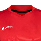 JDH Carbon camiseta profesional para mujer - Rojo