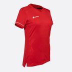 JDH Carbon camiseta profesional para mujer - Rojo