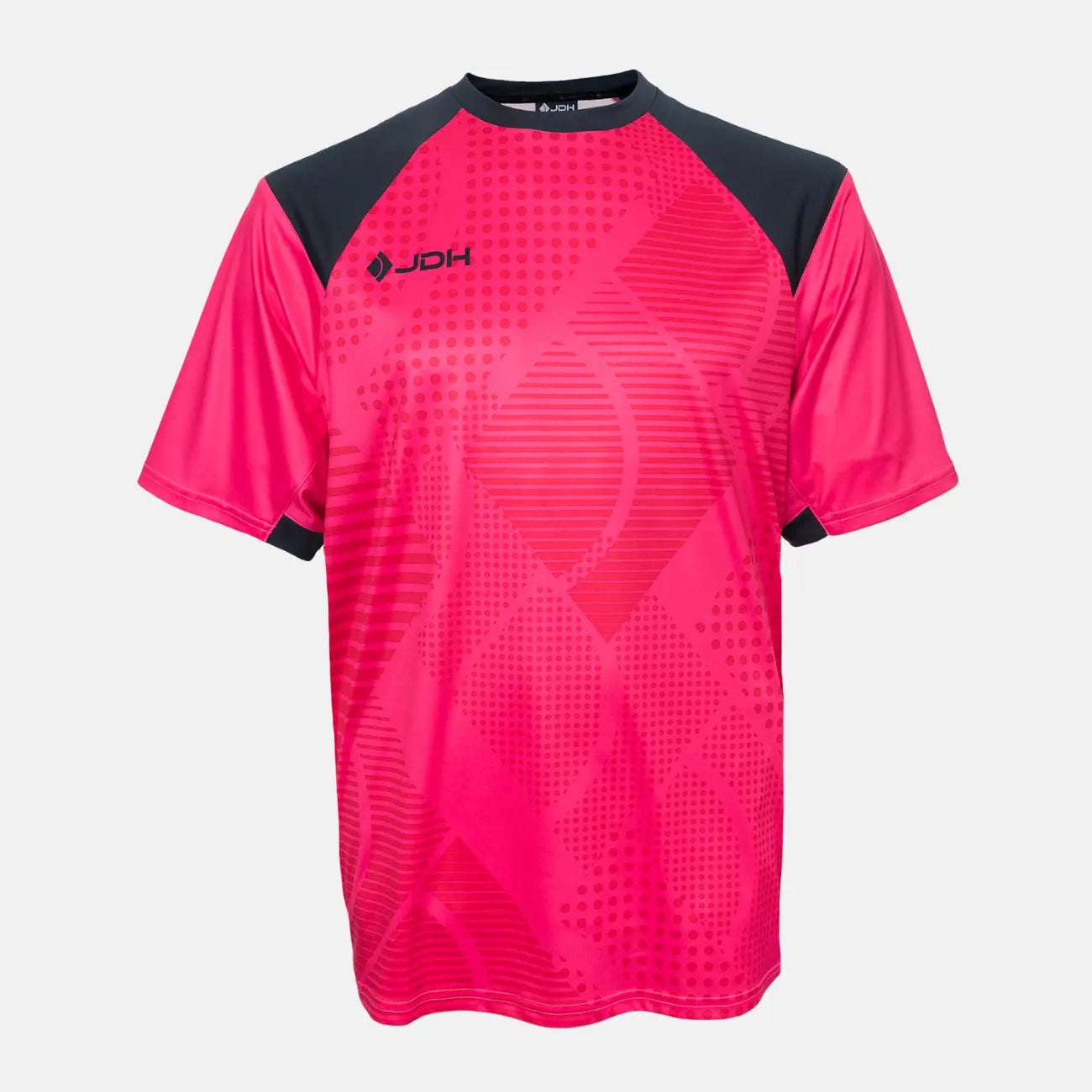 JDH Carbon camiseta de portero junior manga corta - Fucsia