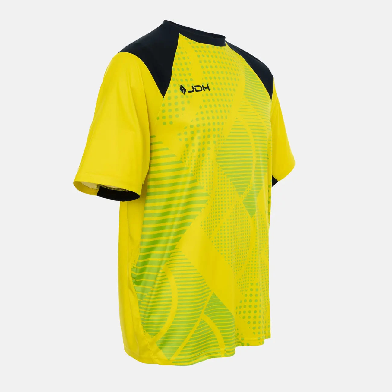 JDH Carbon camiseta de portero senior manga corta - Amarillo