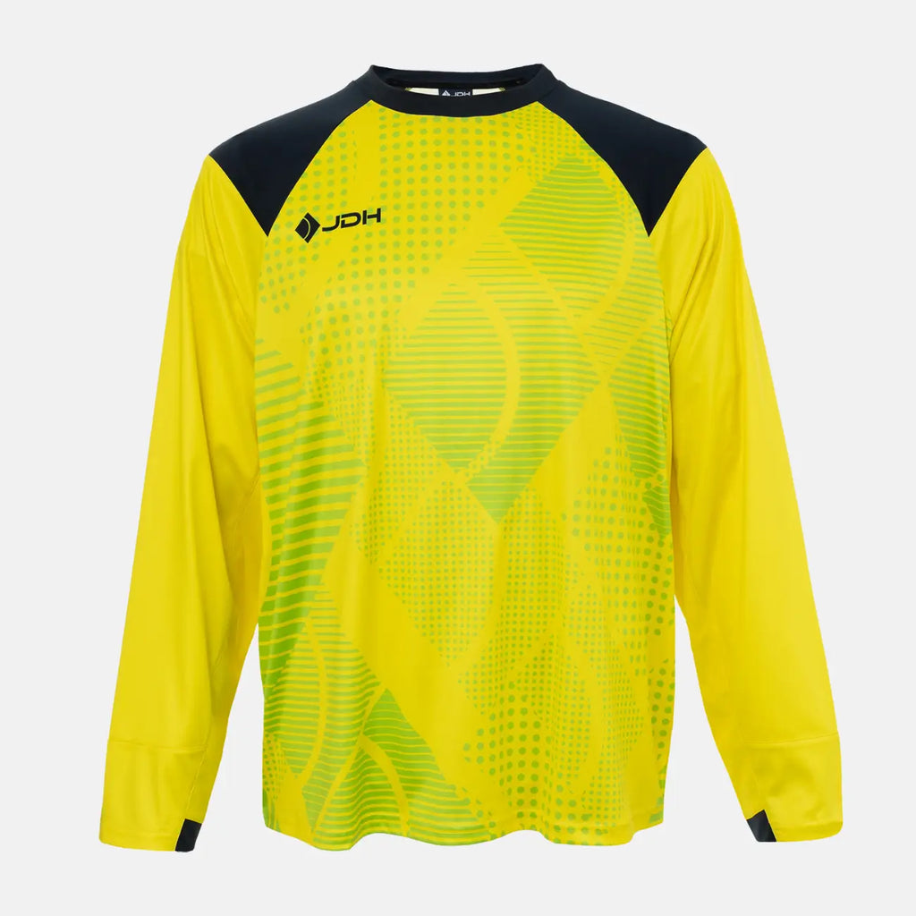 JDH Carbon camiseta de portero junior manga larga - Amarillo