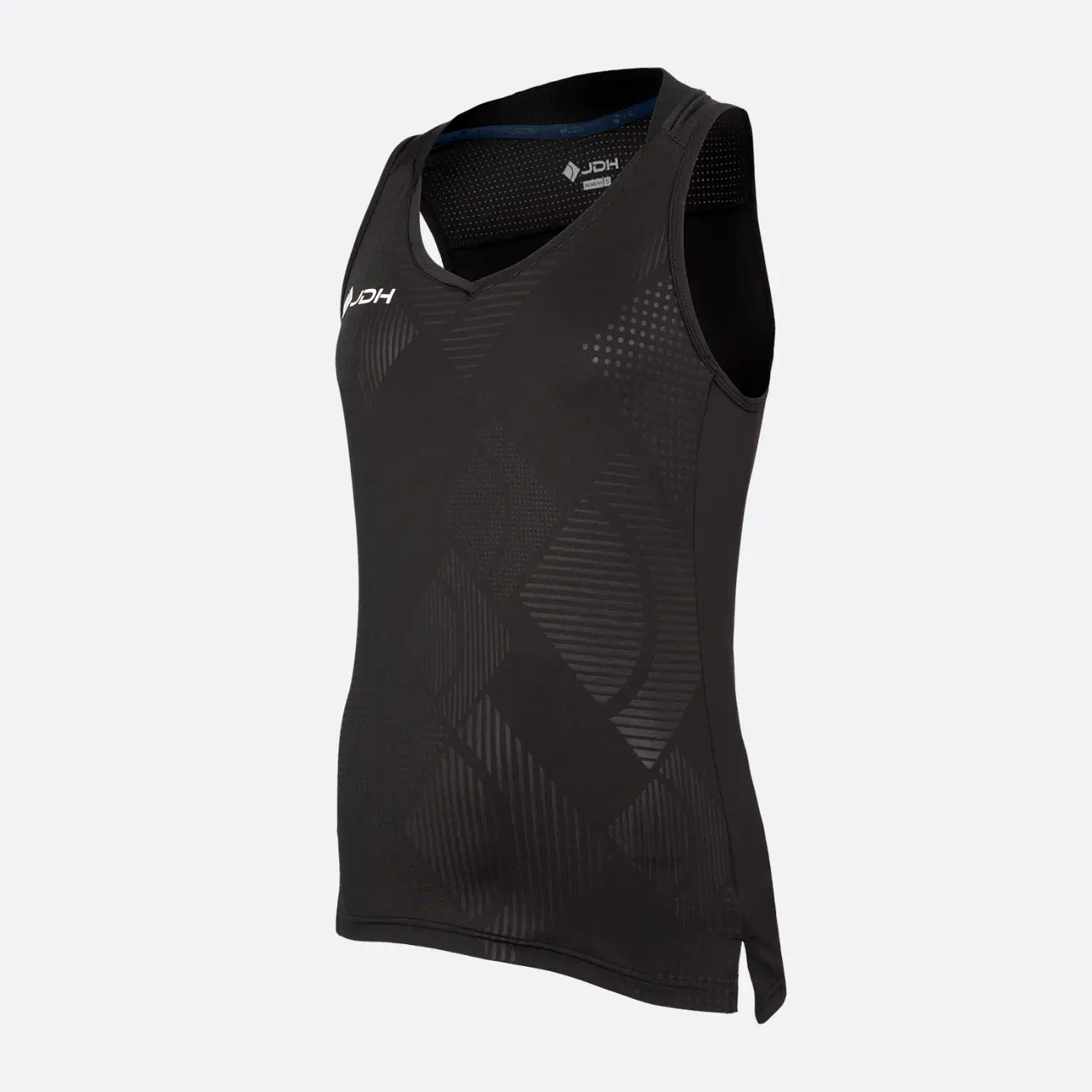 JDH Carbon pro mujer tank - Negro