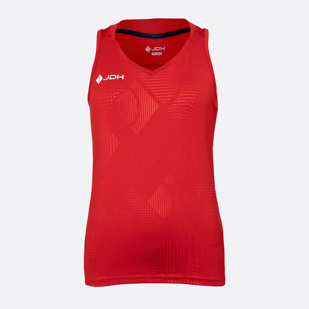 JDH Carbon pro mujer tank - Rojo