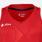 JDH Carbon pro mujer tank - Rojo
