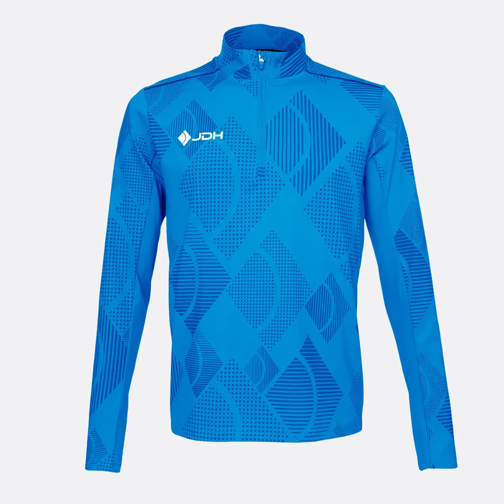 JDH Carbon pro hombre media cremallera - Azul Oscuro