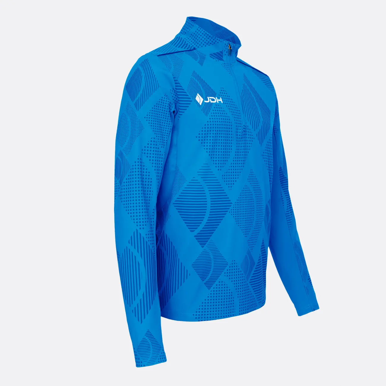 JDH Carbon pro hombre media cremallera - Azul Oscuro